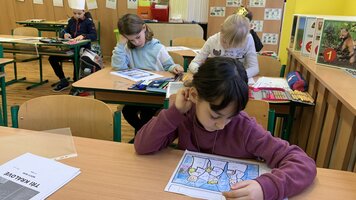 Tři králové ve 2. C - projektový den
