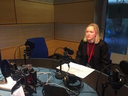 Žaneta Málková v Radio Prague International