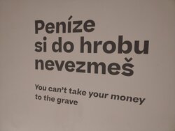Peníze si do hrobu nevezmeš - exkurze 8. A