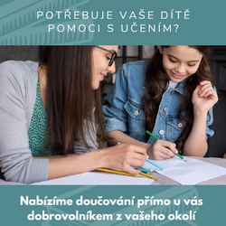 KONEP - Koalice nevládek Pardubicka - doučování zdarma v místě bydliště