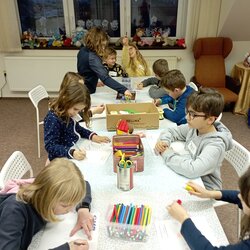 Noc s Andersenem ve třídě 2. C