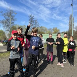 Vydařený sportovní den 1. stupně