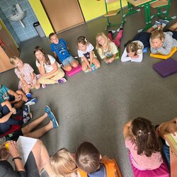 Setkání s paní psycholožkou ve školní družině