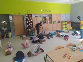Setkání s paní psycholožkou ve školní družině