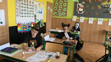 Halloweenský den ve 3. C
