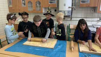 Halloweenský den ve 3. C