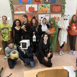 Halloween v hodinách angličtiny 2023