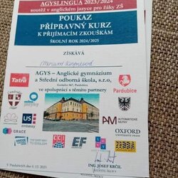 Soutěže - anglický jazyk