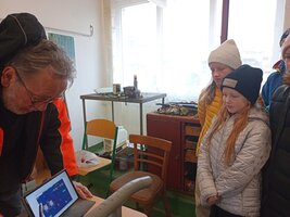 Exkurze 5. B pár kroků od školy