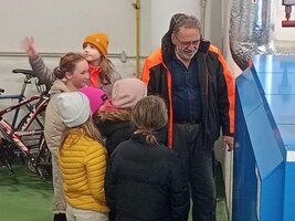 Exkurze 5. B pár kroků od školy