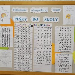 Pěšky do školy - vyhodnocení projektu