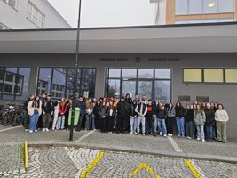 Exkurze 9. ročníků u Okresního soudu v Pardubicích