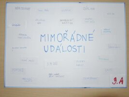 Ochrana člověka za mimořádných událostí - celoškolní projekt ZŠ Sezemice