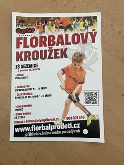 Nábor do kroužku florbalu