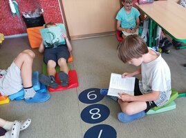 Čtenáři ze 4. A
