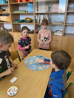 Andersenova čtenářská dílna v 1. B
