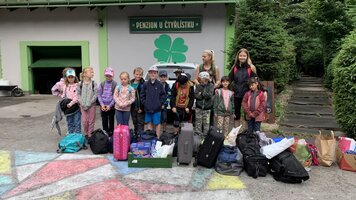 Výlet 1. C ve ČTYŘLÍSTKU