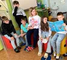 Čtenářská dílna pana Andersena ve 3. B