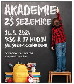 Pozvánka na školní akademii