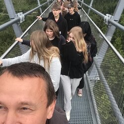 9. A - poslední výlet na ZŠ