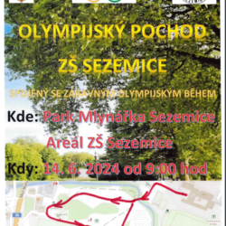 Olympijský pochod - pozvánka