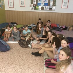 Spaní ve škole 6. A