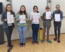 Dětská scéna - přehlídka dětských recitátorů - školní kolo
