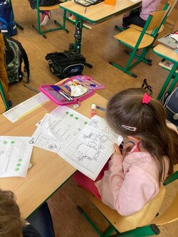 Vysvědčení v 1. B