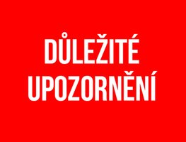 Důležitá informace ze školní jídelny