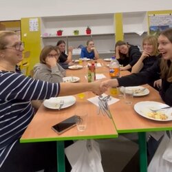 Kroužek Mladého zdravotníka a předvánoční spaní ve škole