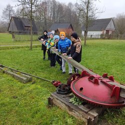 Exkurze třeťáků do skanzenu v Krňovicích
