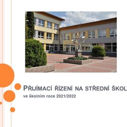 Přijímací řízení na střední školy