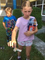 3. A se loučila se školním rokem
