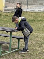 Jarní stezka na školním hřišti