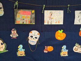Halloweenská výzdoba