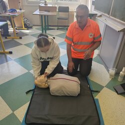 Nácvik resuscitace s ČČK Prdubice