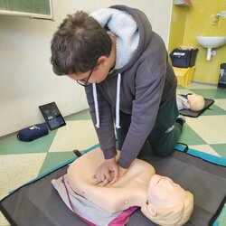 Nácvik resuscitace s ČČK Prdubice