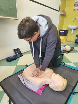 Nácvik resuscitace s ČČK Prdubice
