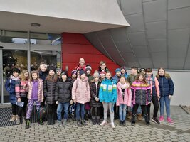 Exkurze 5. ročníku do Hvězdárny a planetária v Hradci Králové