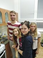 Vánoční spaní ve škole v 5. B