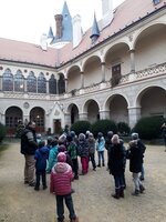 Projektový den - Historie Vánoc na zámku Žleby