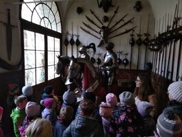 Projektový den - Historie Vánoc na zámku Žleby