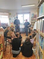 Návštěva žáků druhého stupně v městské knihovně