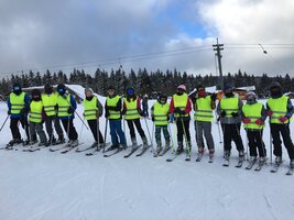 Zpravodajství z lyžařského kurzu