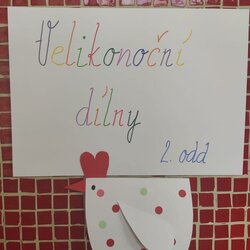 Velikonoční dílničky ve školní družině