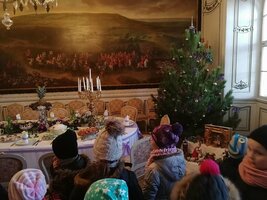 Vánoční zámek Slatiňany