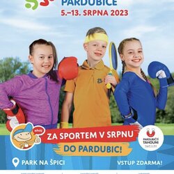 Sportovní park Pardubice 2023 - dotované karty