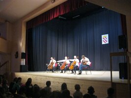 Prague Cello Quartet v Sezemicích