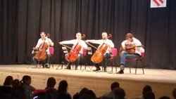 Prague Cello Quartet v Sezemicích