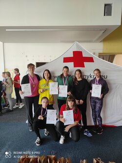Úspěch na soutěži Mladých zdravotníků ČČK - oblastní kolo
